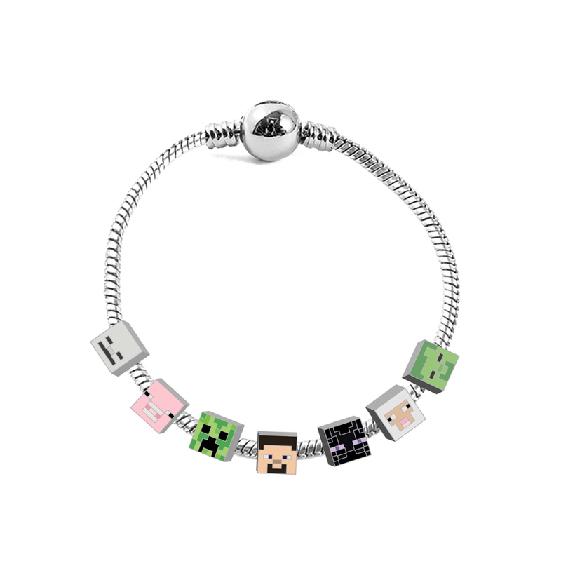 Game Peripherals Minecraft DIY Beaded Bracelet Jewelry Bracelet with a Simple and Unique Style Game Peripherals Minecraft DIY Beaded Bracelet Jewelry Bracelet with a Simple and Unique Style