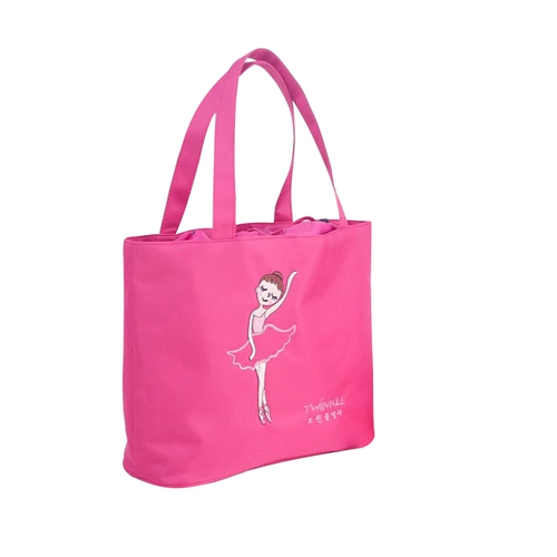 Детский танцующий рюкзак, вместительная и большая сумка через плечо, модный ремешок для сумки для принцессы, льняная сумка, в корейском стиле
