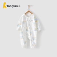 童泰 Детский осенний комбинезон подходит для мужчин и женщин, хлопковое нижнее белье для девочек, боди, 1-18 мес.