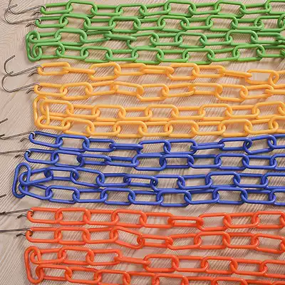 Clothesline plastic household clothesline windproof non-slip outdoor indoor and outdoor balcony hanging clothes artifact buckle chain