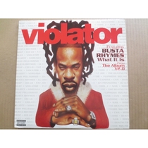 Violator Featuring Busta Rhymes Hip Hop Single Vinyl LP Record