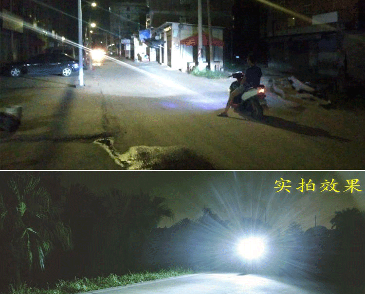 AES HD Sea 5 kéo ống kính đôi Xenon ống kính Q5 ống kính Angel không phá hủy lắp đặt Bộ đồ mắt cá H7 / H1 - Đèn HID xe máy đèn pha led xe máy 35w	