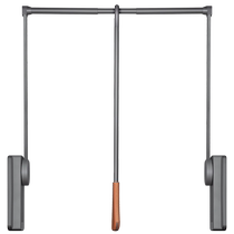 Huayu Leather Wardrobe Lift Hanging Clothes Rod Clothes Cabinet Pull-down Rod Hanging Clothes Access Cloakroom Damping Clothes Access