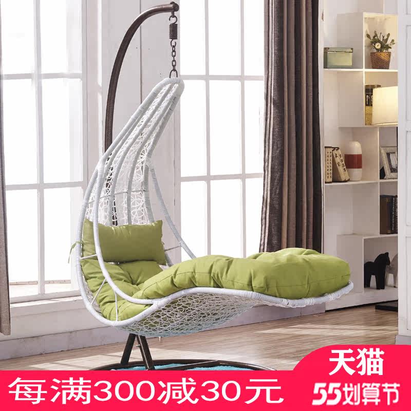Outdoor Cradle basket Courtyard Garden Swings Rocking Chair Casual Double Basket Balcony Hoist Chair Adult Balcony Hammock