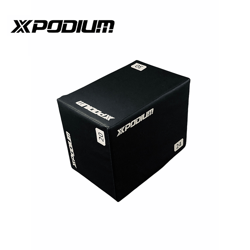 XPODIUM Value 3-in-1 Jumping Box Jumping Stool Vaulting Horse Thickened Sports Gymnastics Leather Training Fitness Soft Box