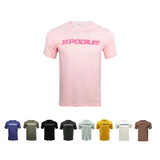 XPODIUM Спортивная модная комфортная дышащая летняя футболка с коротким рукавом подходит для мужчин и женщин для спортзала для тренировок для отдыха, круглый воротник