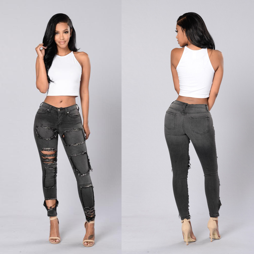 black female jeans