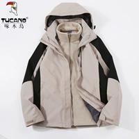 Бежевый-Женский (улучшенная бархатная подкладка из чернобурки)