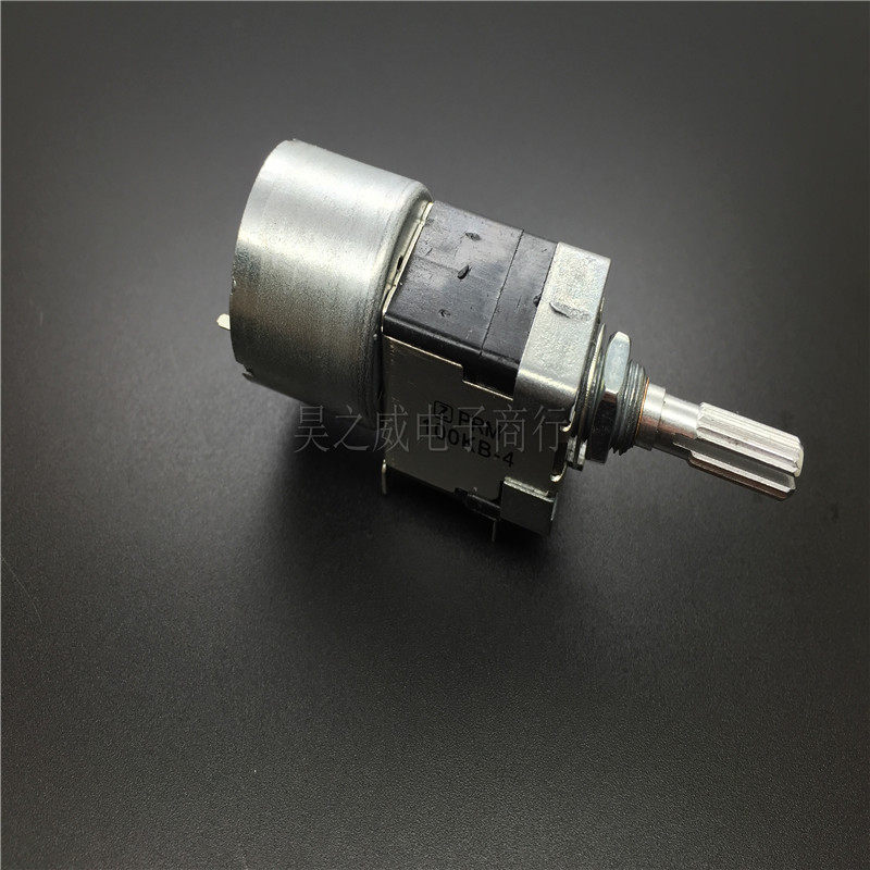 Motor potentiometer with motor potentiometer Z PRM potentiometer single row 8-pin B100K handle length 25 flower shaft