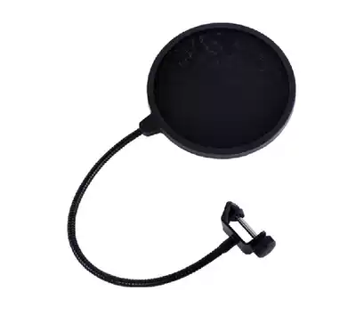 Large double-layer broadcast recording microphone microphone spray-proof windshield spray-proof net cantilever bracket Universal