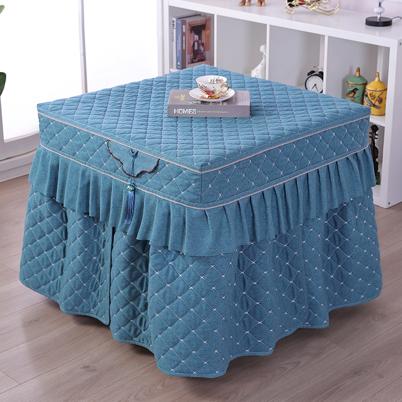 Baking Fire Cover Thickened Tea Table Warm Stove Hood Sleeve Positive Square Heating Table Hood Rectangular Winter Baking Fire Covered By Electric Stove Hood