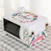 Cotton and linen microwave oven cover Towel cover cloth Granshi Beauty universal microwave oven cover Household oven cover dust cover