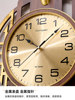 Kangbas Chinese-Style Retro Wall Clock Solid Wood Living Room Home Fashion Swing Clock New Chinese-Style Wall-Mounted Quartz Clock