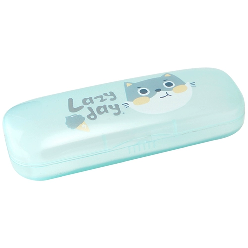 Свежие мультяшные креативные пластиковые прозрачные портативные очки, простой и элегантный дизайн