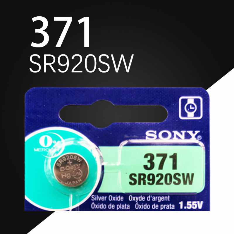 (Fake One Odds ten) SONY Sony SR920SW WATCH ORIGINAL Batteries 371 AG6 LR920 Buttons electronic