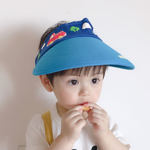 Childrens hat Summer empto sun beach fisherman hat sunscreen hat boy girl wide brim hat out for a kid hat tide