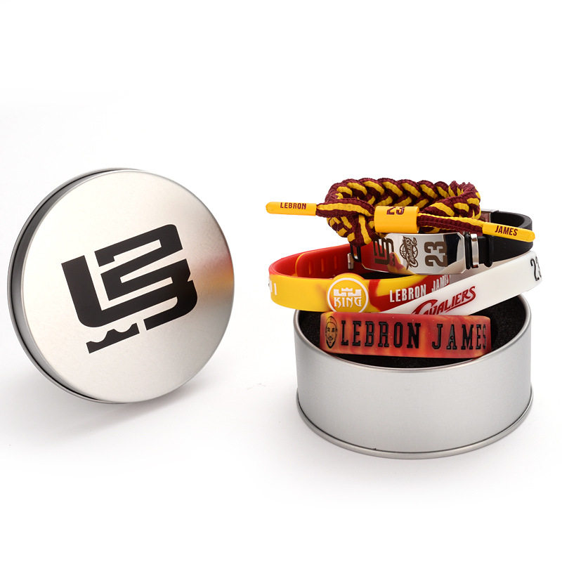 Durant Sport silicone bracelet Corbi James woven handrope basket sneakers with Owen wristband bracelet tide-Taobao