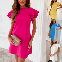 Fashion Women Dress Summer Casual Loose Ladies Dresses