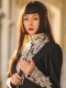 Princess cut wig full headgear Ji hair black long straight hair cos daily natural jellyfish head transvestite wig female long hair