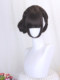New Chinese style wig braids full headband natural retro republican cheongsam ancient style integrated Japanese style ancient wig set