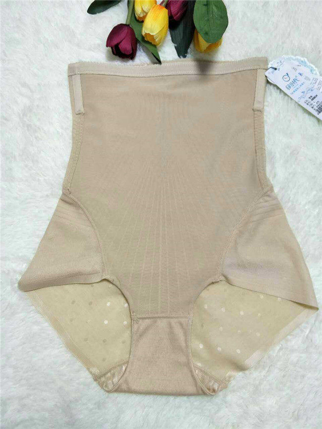 Green Times 9083 Ladies Ultra High Waist Anti-curling Thin Section Breathable Triangle Abdominal Waist Sculpting Body Butt Lifting Panties