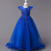 4-14Y Teenager Kids Girls Wedding Party Pageant Formal Dress