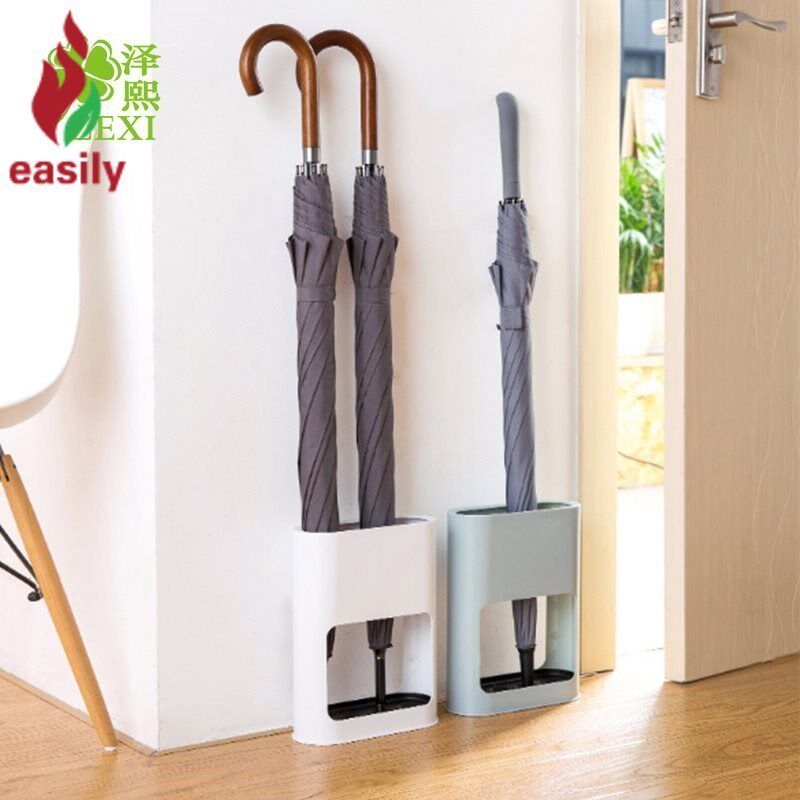 6005 Four Umbrella Containing shelf Contained Bucket Shelf Detachable Long Handle Umbrella Folding Umbrella Dual-use Finishing Frame