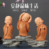 Huineng Monk Ping An Car Decoration Desktop Buddhist Ornaments