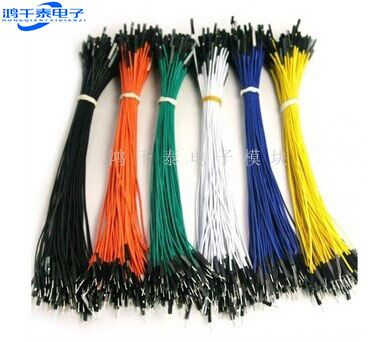 五色杜邦线 1P-1P 20cm (100条价)