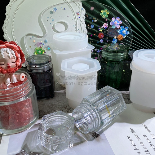 Бутылка, силиконовая форма, крышка с крышкой, коробочка для хранения, система хранения, «сделай сам»