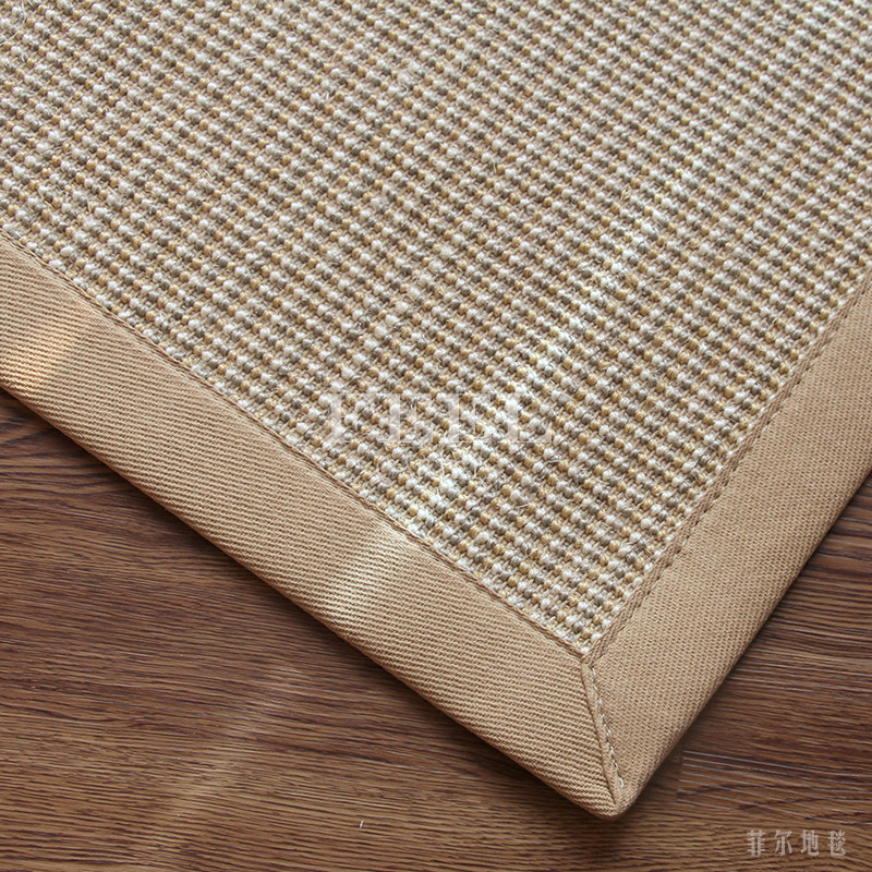 Phil simple pastoral coffee table blanket sisal rug straw mat living room sofa study bedroom large size custom