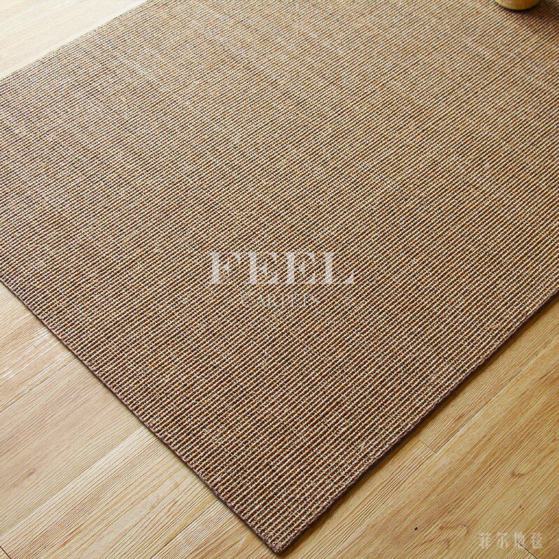 Phil Natural Hand Sew Sword Massage Carpet Simple Living Room Tea Several Bookroom Restaurant Square Japanese Style Mat Customized