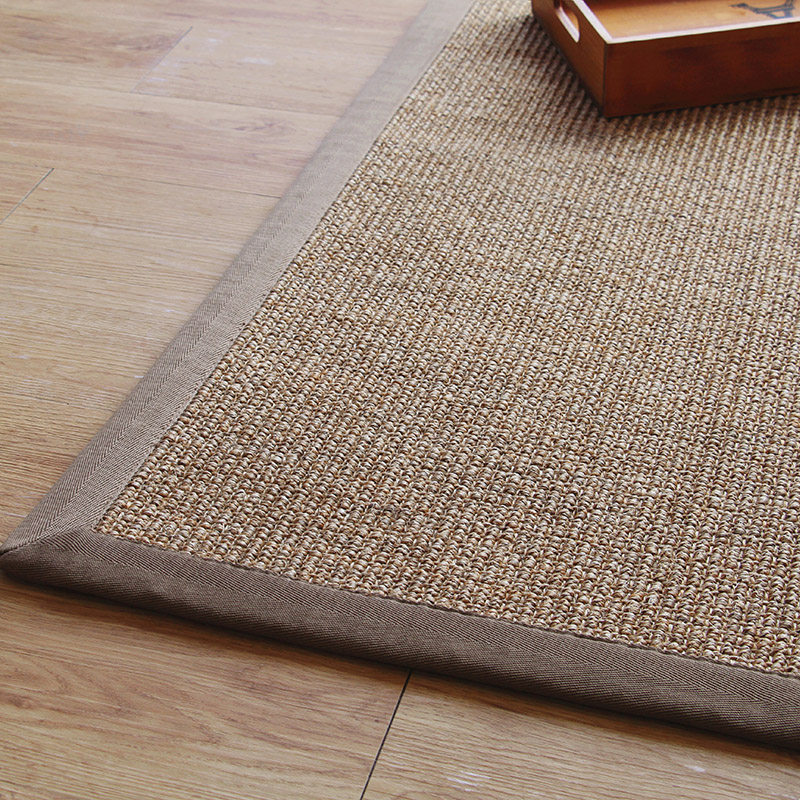 Phil Natural Retro Thick Sisal Rug Bedroom Living Room Entrance Coffee Table Bedside Blanket Tatami Mat Custom