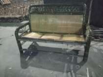 Bamboo chair backrest home handmade sofa bamboo chair triple balcony nap cool chair living room casual tea chair