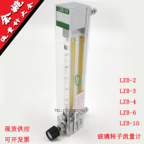 Glass rotameter LZB-10 LZB-6 LZB-4 Float flowmeter Gas flowmeter Yuyao Factory