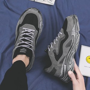 男士ins网红老爹潮鞋帆布板鞋百搭