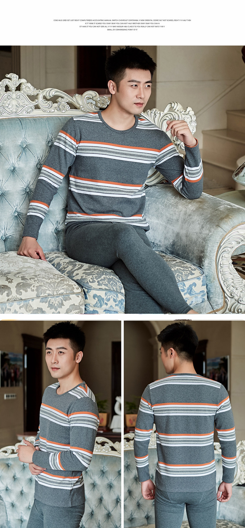 Sous-vêtement thermo jeunesse simple en coton - Ref 751095 Image 15