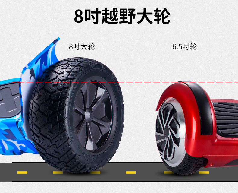 xe cân bằng điện Xe hai bánh 8 inch cho trẻ em tư duy Xe người lớn off-road Xe tay ga cân bằng điện hai bánh xe thăng bằng xiaomi