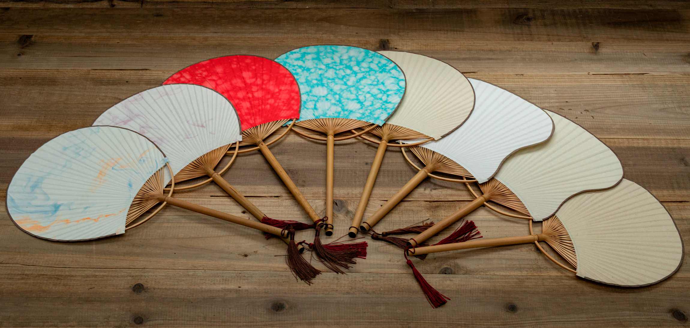 Uan Paper Group Fan Blank Interlude Group Fan Ancient Wind Fan Country Painting Calligraphy Creative Essay Playing Bamboo Fan 3 To Get Up The Purchase