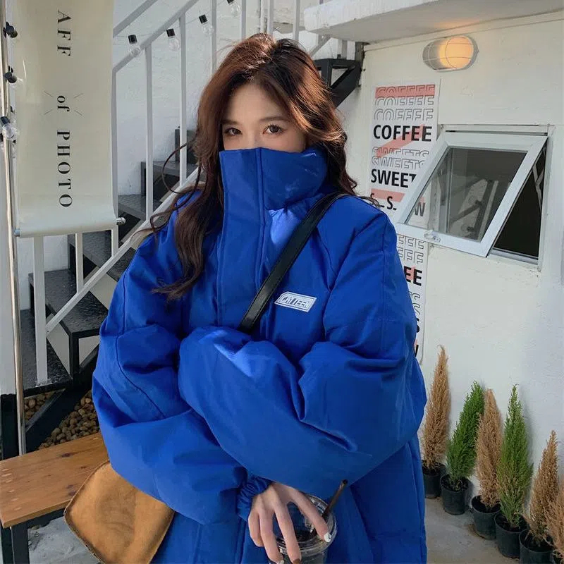 Cotton-Padded Jacket for Women, 2026 Autumn and Winter New Korean Style, Thickened Parka for Plus-Size Girls, Couple's Coat, Puffer Jacket