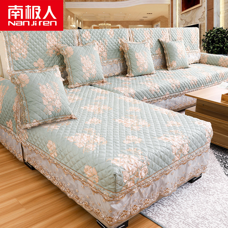 Sofa cushion European four seasons universal fabric non-slip simple modern cushion custom all-inclusive universal sofa cover towel