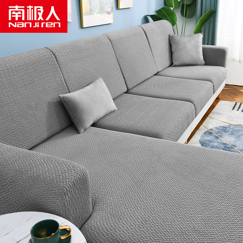 Sofa cover Anti-slip thickened sofa Hat High-end Solid Wood Cushion Elastic full bag Mighty Cover Sofa Cushion Cover Cloth towels