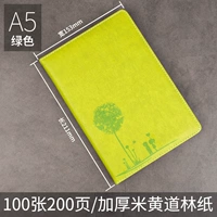A5 green (образец)