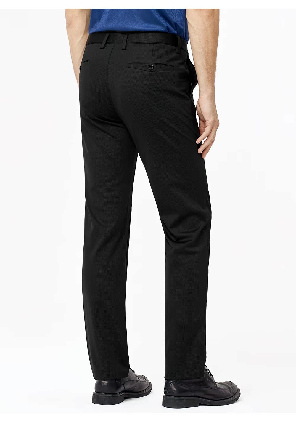Quần thun nam bốn mặt Bastion Shield mùa hè 2019 mới kinh doanh màu đen co giãn Quần nam xu hướng - Crop Jeans quần thể thao nam