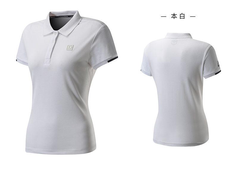 Trang phục thể thao nữ 361 hè 2019 mới 361 độ chính hãng Áo thun ngắn tay thoáng khí nhanh chóng thoáng khí áo polo - Áo polo thể thao áo polo dài tay