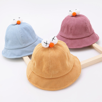 Baby fisherman hat baby hat autumn 6 months-2 years old 1 Korean version cute spring and autumn childrens basin hat boys and girls