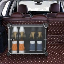 Car with special storage box car interior shoe box put shoes car trunk put shoes artifact transparent shoe cabinet small