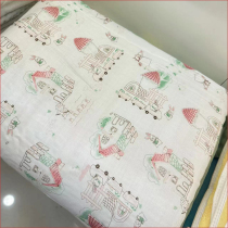 Gauze cover blanket spring and summer thin blanket newborn baby quilt air-conditioning quilt childrens blanket ice-sense antibacterial type A