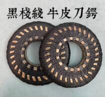 Crown Wu Dao Japan Sword Road Black Stack Line Bull Leather