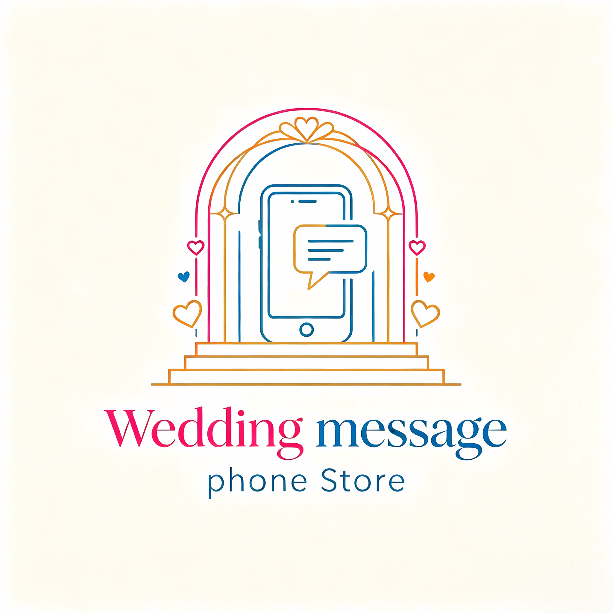 复古话机专门店的LOGO